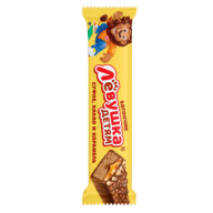 Батончик Левушка детям с суфле и карамелью 40гр 