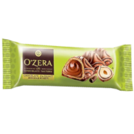 Батончик шок. Ozera с ореховой начинкой