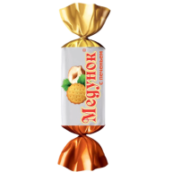 Конфета Медунок карамель, арахис и печенье