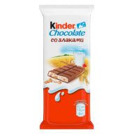 Молочный шоколад со злаками Киндер Кантри