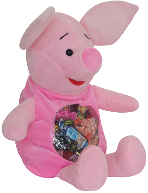 Текстильная игрушка с прозрачным корпусом Текстильная игрушка с прозрачным корпусом